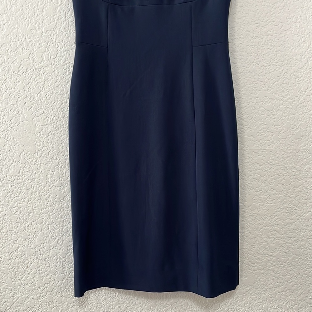 MM LAFLEUR Ashley Indigo Blue Sheath Academia Dress - Picture 6 of 13